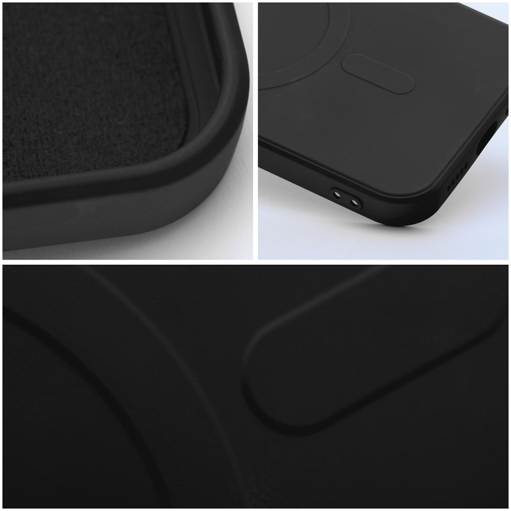 Husa Protectie Soc Silcon Mat Comaptibila MagSafe Samsung S24 -Negru - 2 | YEO